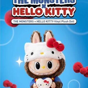 NEW Hello Kitty x The Monsters Labubu Plush Doll - Limited Release